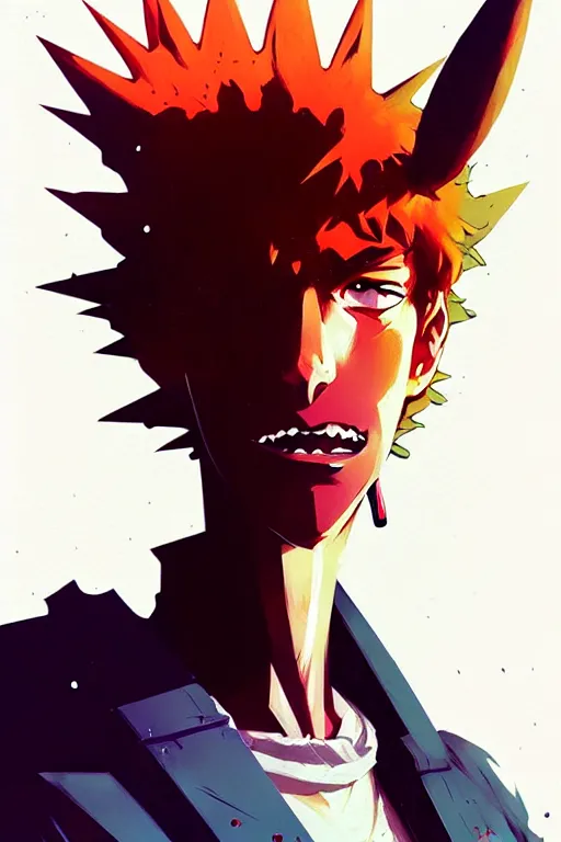 Image similar to a ultradetailed beautiful panting of spike from cowboy bebop, by conrad roset, greg rutkowski and makoto shinkai, trending on artstation