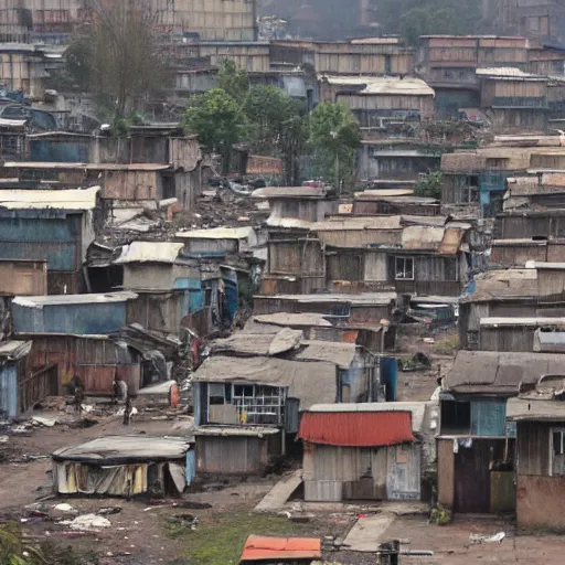 Image similar to slums