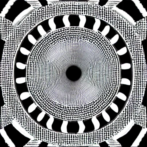 Image similar to optical illusion, McCollough effect