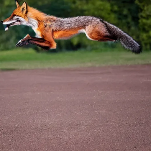 Image similar to the quick brown fox jumped over the angry dog