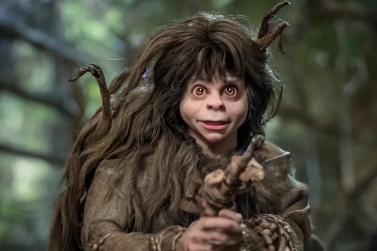 Image similar to jake t. austin plays a gelfling in the dark crystal : age of resistance, highly detailed, cinematic lighting, red weapon 8 k s 3 5, cooke anamorphic / i lenses