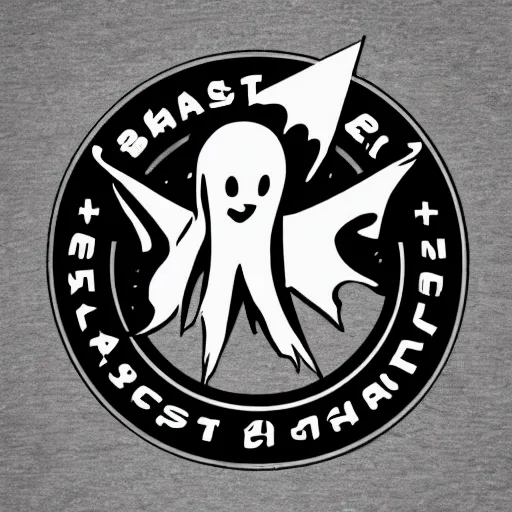 Image similar to skateboard ghost, logo