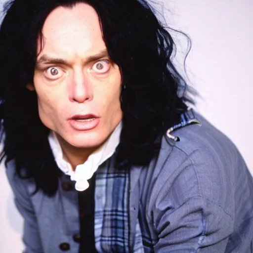 Prompt: very old tommy wiseau