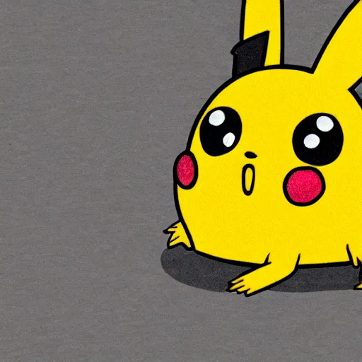 Image similar to a mushroom Pikachu