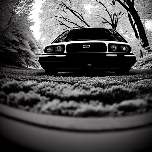 Image similar to a portrait of a WRX in infrared