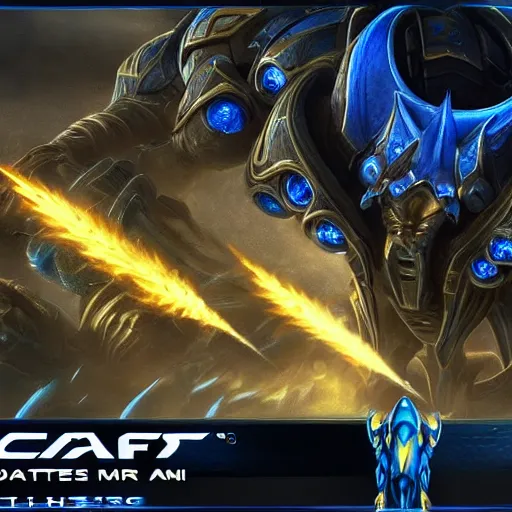 Prompt: starcraft protoss, amazing cinematic dramatic lightong, extremely detailed, hd, 4 k