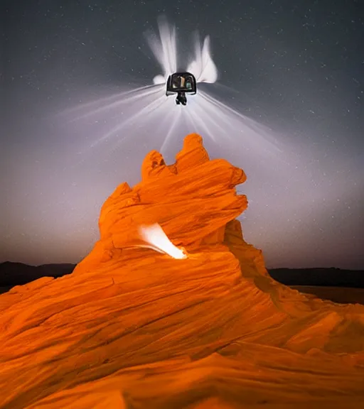 Prompt: lokah samastah sukhino bhavantu, light painting, drone, volumetric lighting, majestic light, ethereal, hyperrealistic, epic, masterpiece, by reuben wu