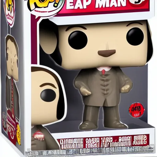 Image similar to elephant man funko pop