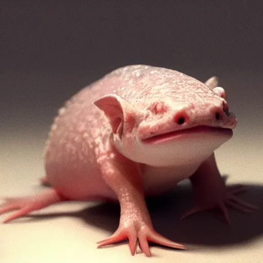 Image similar to a closeup shot of an axolotl, dramatic lighting, cinematic, extremly high detail, photorealistic, cinematic lighting, artstation