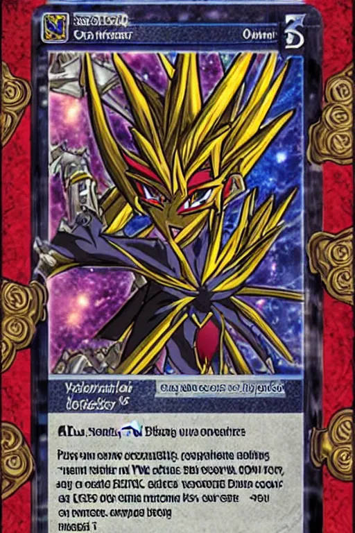 Image similar to a yu gi oh tcg monster card