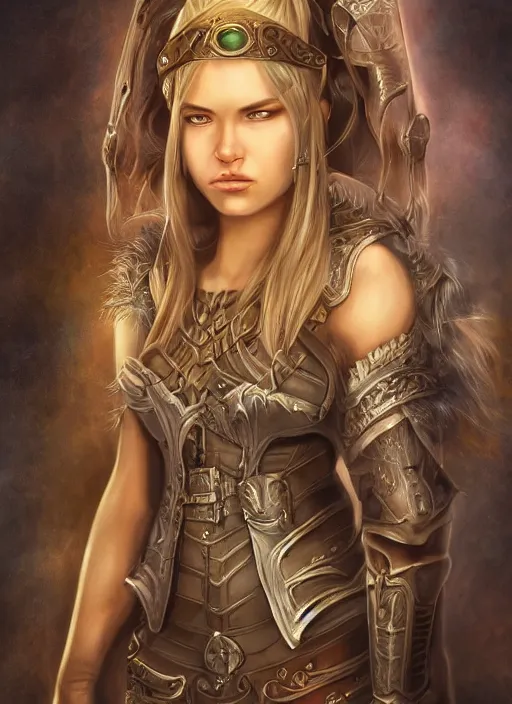 Prompt: a higly detailed airbrush portrait painting of a fantasy character, fantasy portrait, pinterest, baldur's gate, pathfinder, dynamic lighting, ambient lighting, deviantart