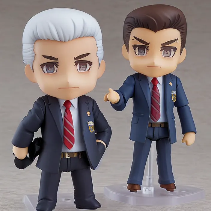 Image similar to Ronald Reagan, An anime Nendoroid of Ronald Reagan, figurine, detailed product photo