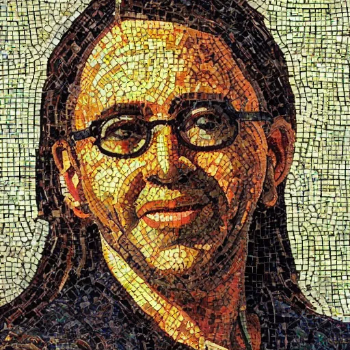 Prompt: a mosaic of inspiring ai rendered image