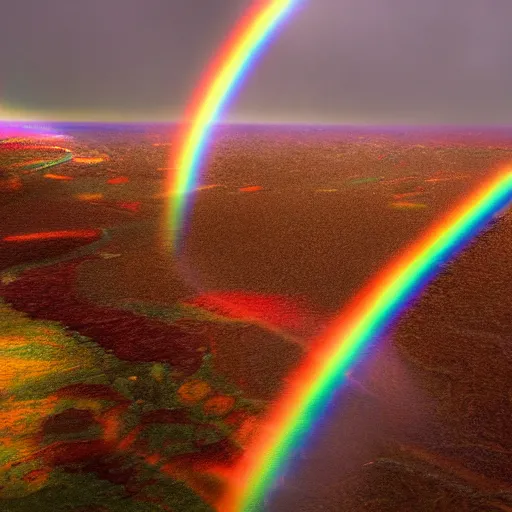 rainbow hell, 8 k, hd | Stable Diffusion | OpenArt