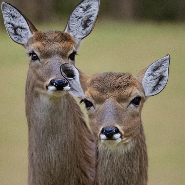 Image similar to deer headed human, mugshot