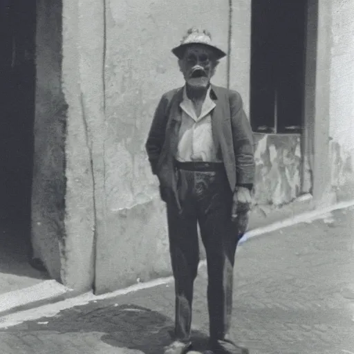 Prompt: vintage photo of a man in rio de janeiro