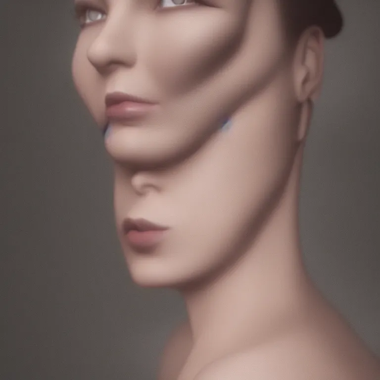 Image similar to portrait of a lady by christian dior couture, dramatic light, octane render - 8 k