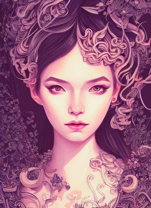 Image similar to girl venizian, extremely detailed, sharp focus, portrait, smooth, digital illustration, by james jean, by eliza ivanovo, by rossdraws, sakimichan