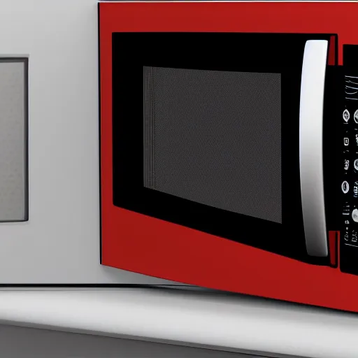 Image similar to superhero with the head of a microwave, 4k realistic photo