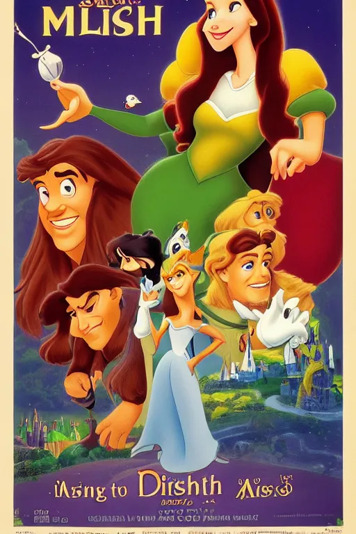 Image similar to disney movie poster irish