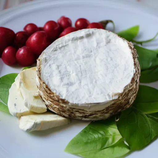 Image similar to being happy 20 minutes à day on a camembert