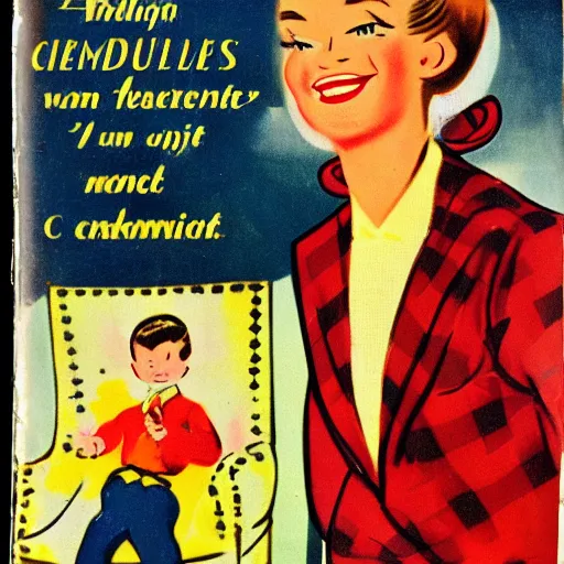 Image similar to a 1950s Childrens book