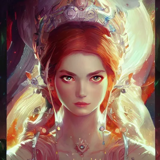 Image similar to mythical princess of time, detailed portrait, intricate complexity, by greg rutkowski, artgerm, ross tran, conrad roset, takato yomamoto, ilya kuvshinov. 4 k, beautiful, cinematic dramatic atmosphere