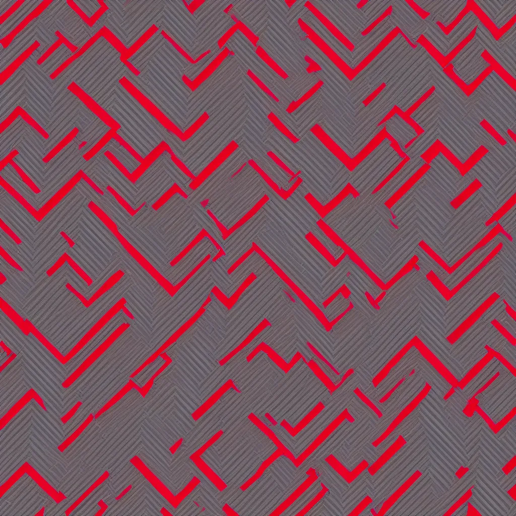 Prompt: seamless red and gray symmetric shockwave texture, 4k