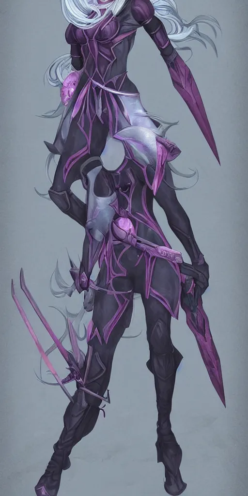 Image similar to Female drow fighter