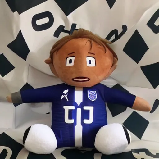 Image similar to harry kane plushy,