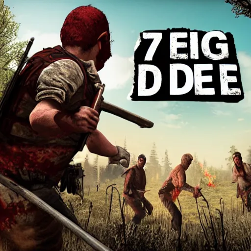 Image similar to 7 days to die poster