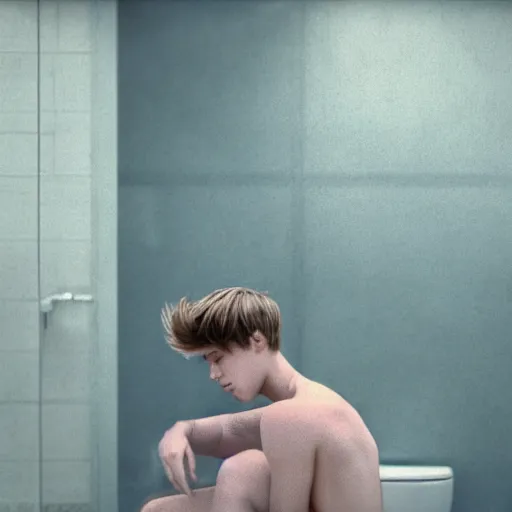 Prompt: justin bieber 2 0 2 2 vomiting in a toilet, cinematic, cottage core, cinematic focus, polaroid photo bleached vintage pastel colors high - key lighting, soft lights, foggy, by steve hanks, by lisa yuskavage, by serov valentin, by tarkovsky, 8 k render, detailed, photo