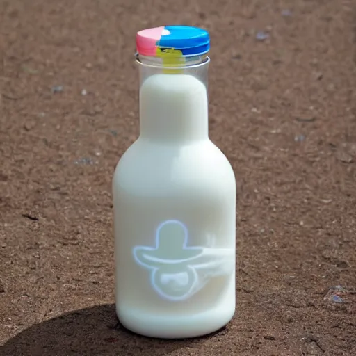 Image similar to teletubby milk bottle