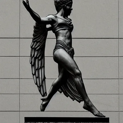 Image similar to the nike goddess of victory