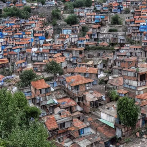 Image similar to slums in Europe