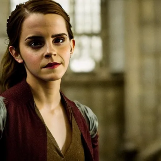 Image similar to Emma watson as harry potter