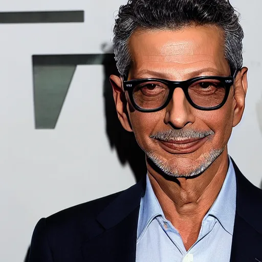 Prompt: jeff goldblum has morphed with a giant fly.