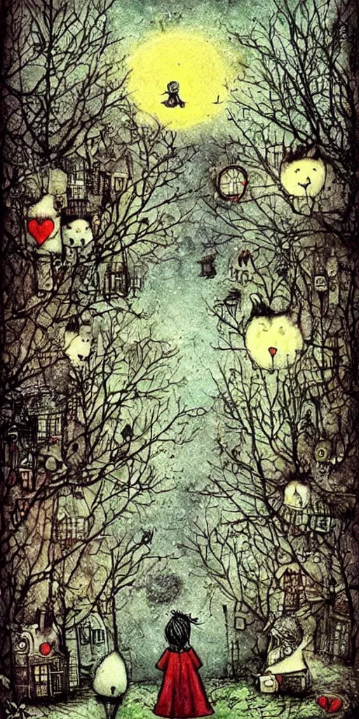 Image similar to a valentine's day scene by alexander jansson