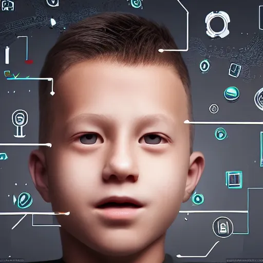 Prompt: artificial intelligence for boys