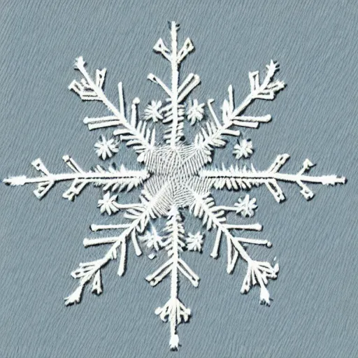 Image similar to ethereal snowflake faces, embroidered in silk. 3840 2160 art