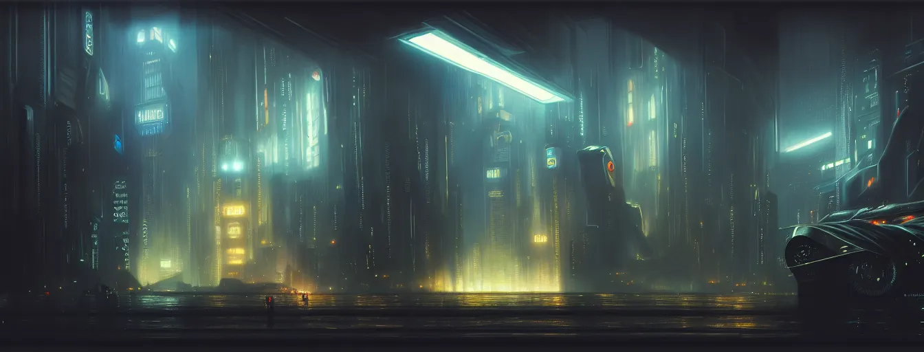 Image similar to blade runner artifacts, electronic case display, cyberpunk tech, ultrarealistic, futuristic, three point lighting, dramatic lighting, electrical details, high details, 4 k, 8 k, best, accurate, trending on artstation, artstation, photorealism, ultrarealistic, digital painting, style of peter mohrbacher, caravaggio, boris vallejo, hajime sorayama