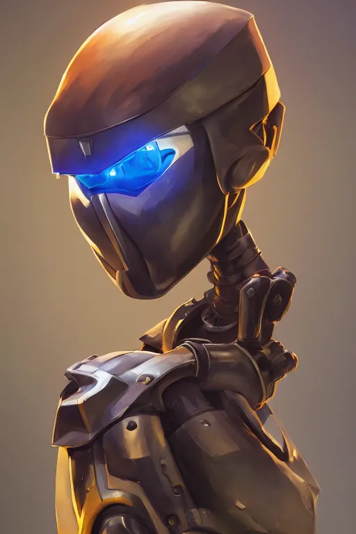 Image similar to epic mask helmet robot ninja portrait stylized as fornite style game design fanart by concept artist gervasio canda, behance hd by jesper ejsing, by rhads, makoto shinkai and lois van baarle, ilya kuvshinov, rossdraws global illumination radiating a glowing aura global illumination ray tracing hdr render in unreal engine 5