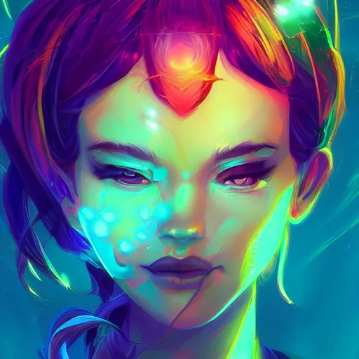 Image similar to skill magic deepdream radiating a glowing aura stuff loot legends stylized digital illustration video game icon artstation lois van baarle, ilya kuvshinov, rossdraws,