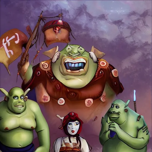 Image similar to ogre magi