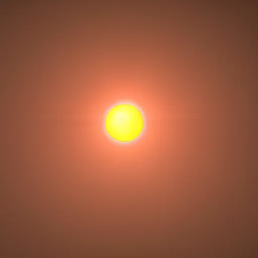Image similar to epic picture of the sun on the horizon of the first human civilization on mars, high detail, 8 k