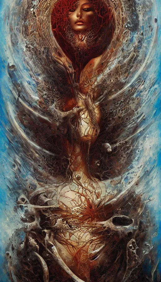 Image similar to The end of an organism, by Karol Bak