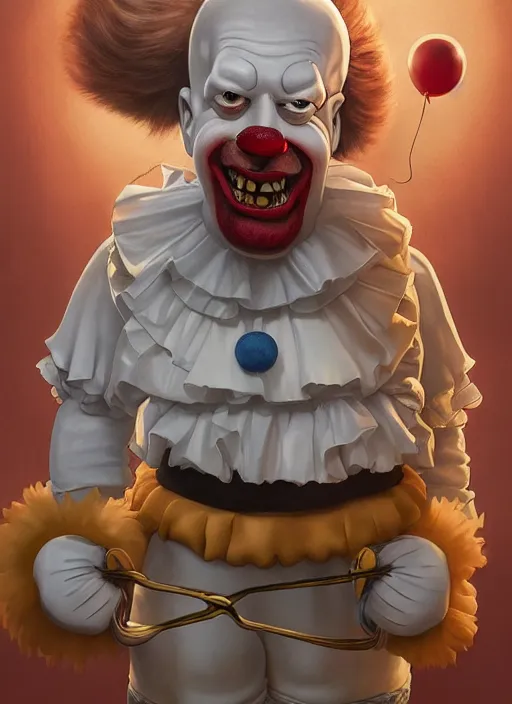 ArtStation - Pennywise digital Sketch