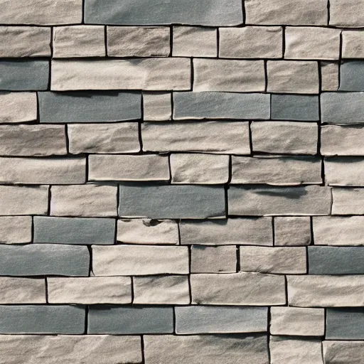 Image similar to a painterly stylized stone cladding texture