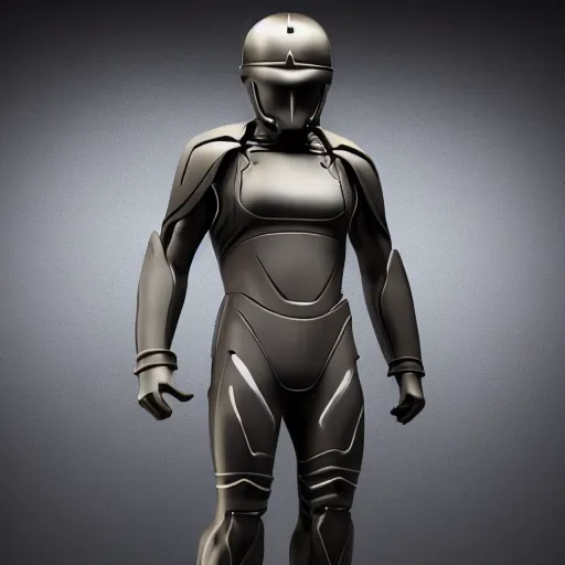 Prompt: A Spartan suit designed by Tesla, 4k UHD