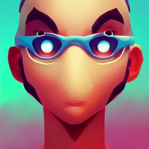 Image similar to face icon stylized minimalist nintendo, loftis, cory behance hd by jesper ejsing, by rhads, makoto shinkai and lois van baarle, ilya kuvshinov, rossdraws global illumination